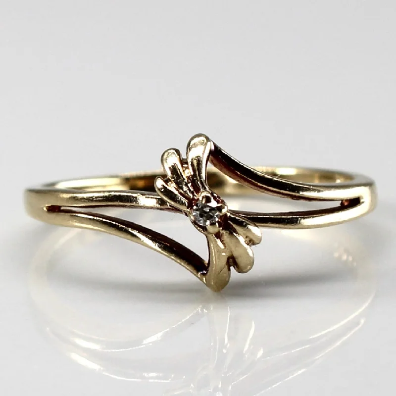 Timeless Jewelry Styles At Wallet-Friendly Prices Bypass Diamond Ring | 0.01ct | SZ 6.25 | Timeless Jewelry Styles At Wallet-Friendly Prices Bypass Diamond Ring | 0.01ct | SZ 6.25 |