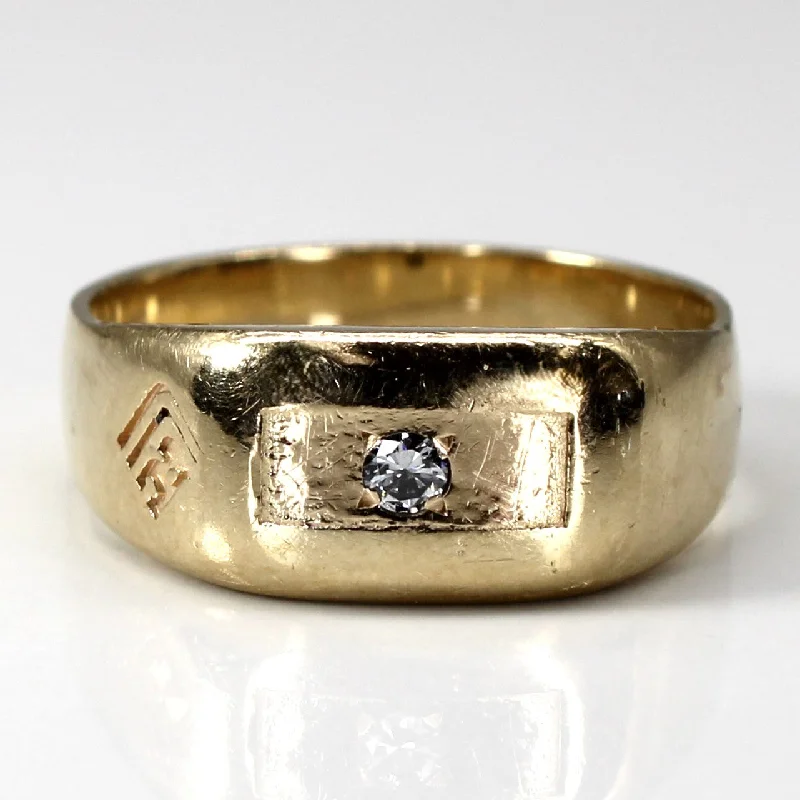 Discover Unique Jewelry With Special Limited-Time Offers Flush Set Diamond Ring | 0.03ct |SZ 7 | Discover Unique Jewelry With Special Limited-Time Offers Flush Set Diamond Ring | 0.03ct |SZ 7 |