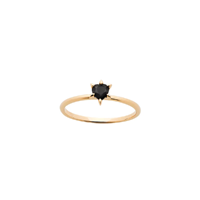 Grab Stylish Jewelry Before The Sale Ends Karen Walker Cupid's Heart Mini Ring - 9ct Yellow Gold Grab Stylish Jewelry Before The Sale Ends Karen Walker Cupid's Heart Mini Ring - 9ct Yellow Gold