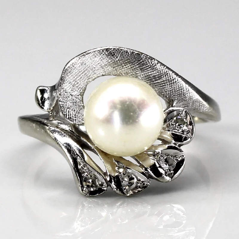 Elegant Jewelry At Unbeatable Prices – Shop Today Pearl & Diamond Cocktail Ring | 0.04ctw | SZ 5.25 | Elegant Jewelry At Unbeatable Prices – Shop Today Pearl & Diamond Cocktail Ring | 0.04ctw | SZ 5.25 |