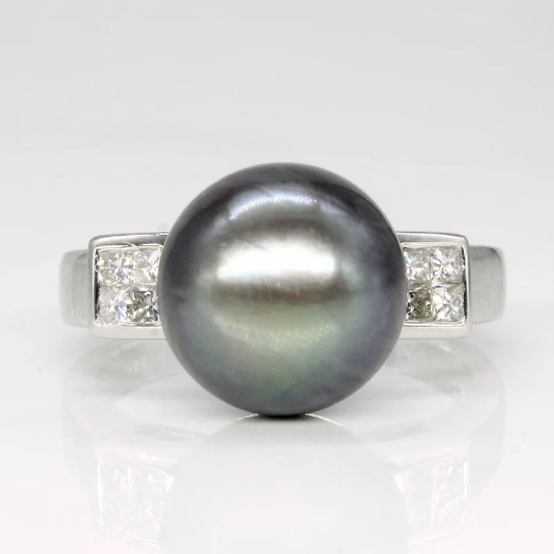 Unmissable Jewelry Discounts – Elevate Your Look For Less Pearl & Diamond Cocktail Ring | 0.22ctw | SZ 6.5 | Unmissable Jewelry Discounts – Elevate Your Look For Less Pearl & Diamond Cocktail Ring | 0.22ctw | SZ 6.5 |