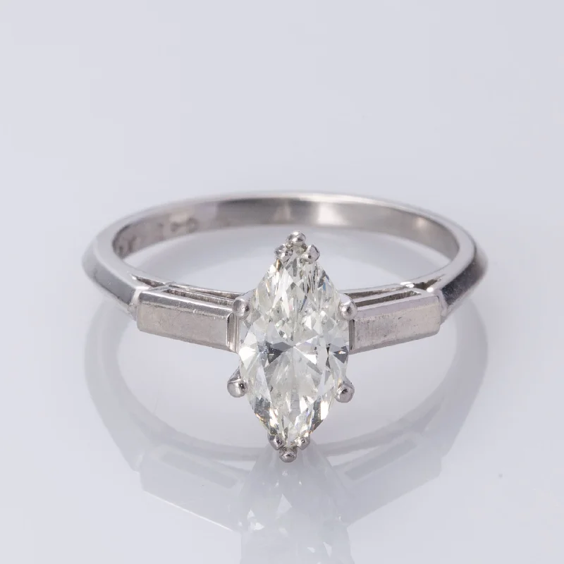 Unique Jewelry For Less – Shop The Sale Now Platinum Marquise Diamond Solitaire Ring | 1.00ct VS2 G/H | SZ 6.5 | Unique Jewelry For Less – Shop The Sale Now Platinum Marquise Diamond Solitaire Ring | 1.00ct VS2 G/H | SZ 6.5 |