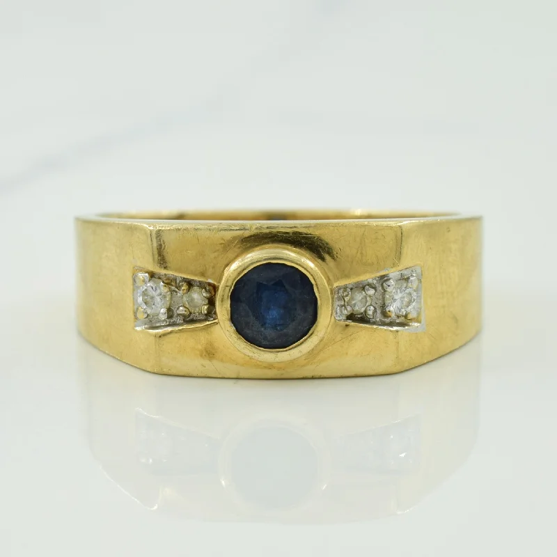 Luxury Jewelry Sale – Sparkle For Less Sapphire & Diamond Ring | 0.50ct, 0.08ctw | SZ 11.25 | Luxury Jewelry Sale – Sparkle For Less Sapphire & Diamond Ring | 0.50ct, 0.08ctw | SZ 11.25 |