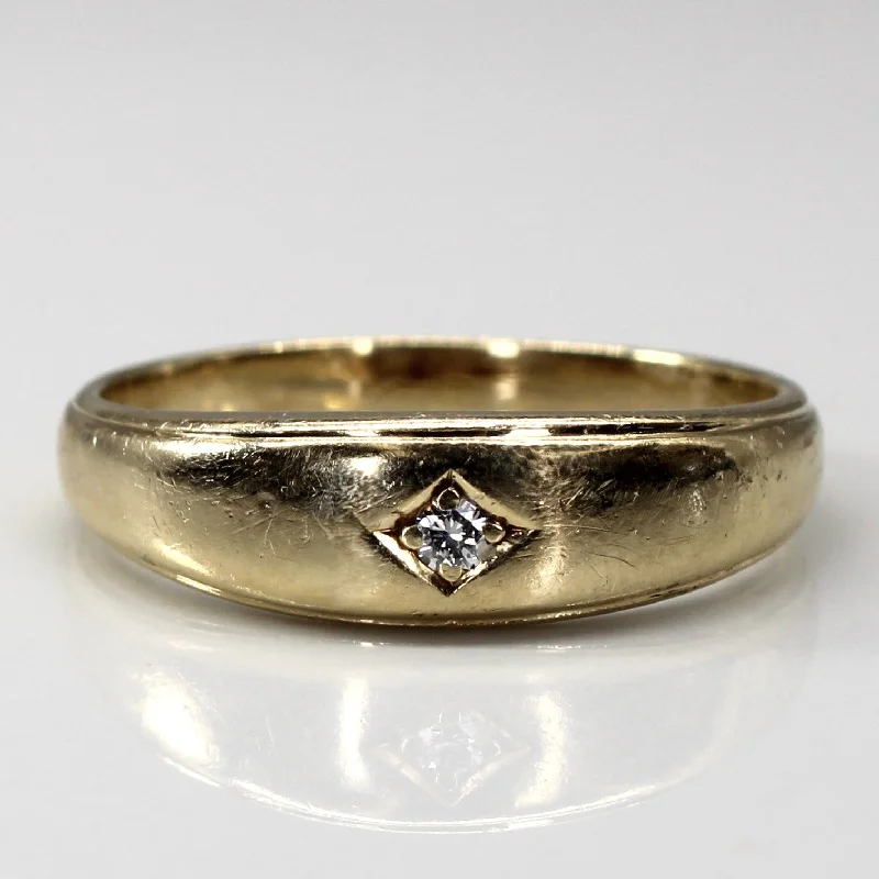 Shine In Style – Shop Jewelry Discounts Today Solitaire Diamond Band | 0.04ct | SZ 12 | Shine In Style – Shop Jewelry Discounts Today Solitaire Diamond Band | 0.04ct | SZ 12 |