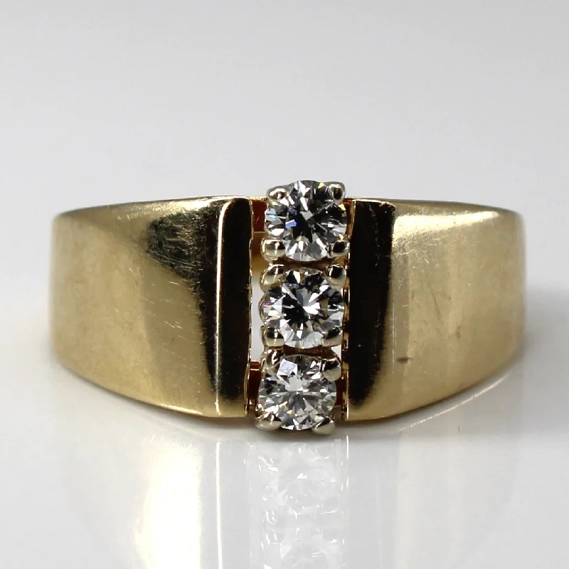 Premium Diamond Jewelry For Unforgettable Moments Three Stone Diamond Ring | 0.33ctw | SZ 7.25 | Premium Diamond Jewelry For Unforgettable Moments Three Stone Diamond Ring | 0.33ctw | SZ 7.25 |