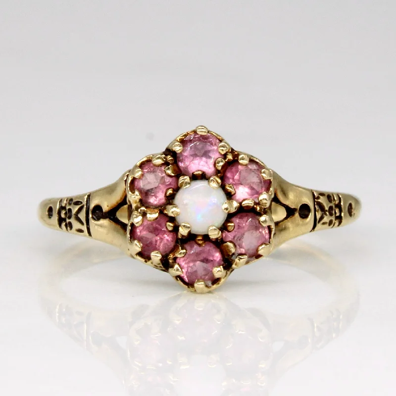 Accessorize For Less – Luxury Jewelry At Affordable Prices Tourmaline & Opal Cocktail Ring | 0.30ctw, 0.04ct | SZ 5.75 | Accessorize For Less – Luxury Jewelry At Affordable Prices Tourmaline & Opal Cocktail Ring | 0.30ctw, 0.04ct | SZ 5.75 |