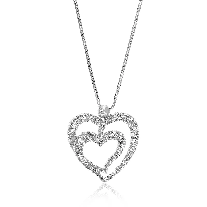 Unbeatable Offers On Luxury And Everyday Jewelry 1/10 cttw Lab Grown Diamond Pendant Necklace .925 Sterling Silver 3/4 Inch With 18 Inch Chain Unbeatable Offers On Luxury And Everyday Jewelry 1/10 cttw Lab Grown Diamond Pendant Necklace .925 Sterling Silver 3/4 Inch With 18 Inch Chain