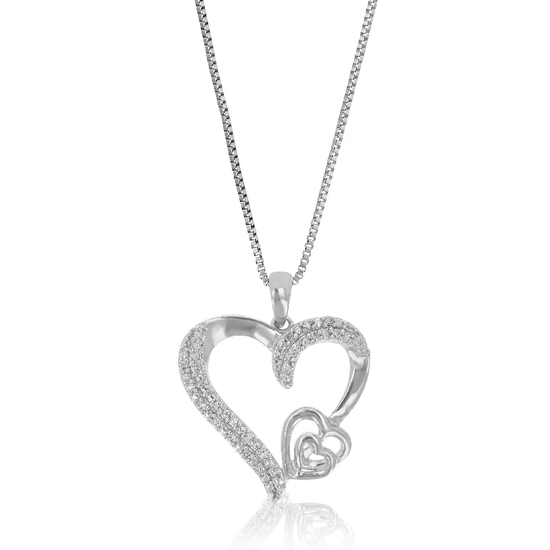 The Ultimate Jewelry Sale – Exclusive Styles At Great Prices 1/10 cttw Lab Grown Round Diamond Pendant Necklace For Women .925 Sterling Silver 3/4 Inch With 18 Inch Chain The Ultimate Jewelry Sale – Exclusive Styles At Great Prices 1/10 cttw Lab Grown Round Diamond Pendant Necklace For Women .925 Sterling Silver 3/4 Inch With 18 Inch Chain