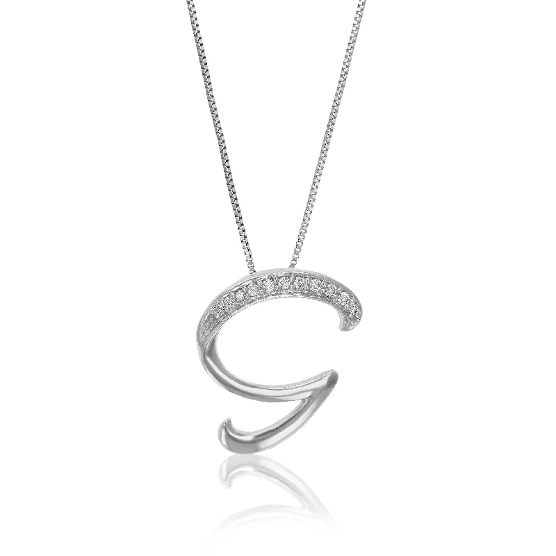 Sparkle For Less – Shop Jewelry Deals Now 1/12 cttw Lab Grown Diamond Letter G Pendant Necklace .925 Sterling Silver 1/2 Inch With 18 Inch Chain Sparkle For Less – Shop Jewelry Deals Now 1/12 cttw Lab Grown Diamond Letter G Pendant Necklace .925 Sterling Silver 1/2 Inch With 18 Inch Chain