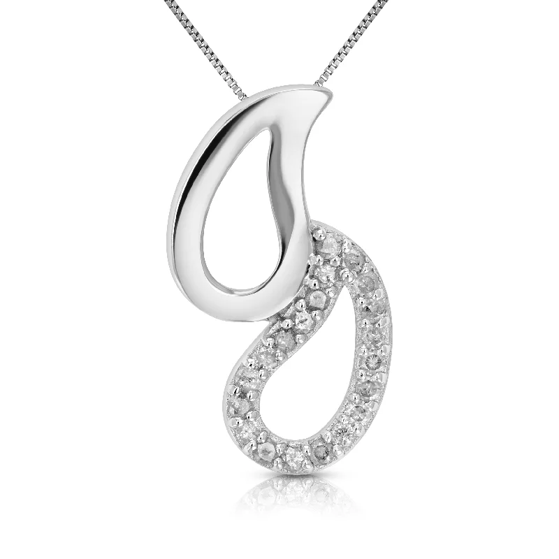The Biggest Jewelry Sale Of The Year Is Here 1/2 cttw Diamond Pendant Necklace .925 Sterling Silver With Rhodium With Chain The Biggest Jewelry Sale Of The Year Is Here 1/2 cttw Diamond Pendant Necklace .925 Sterling Silver With Rhodium With Chain