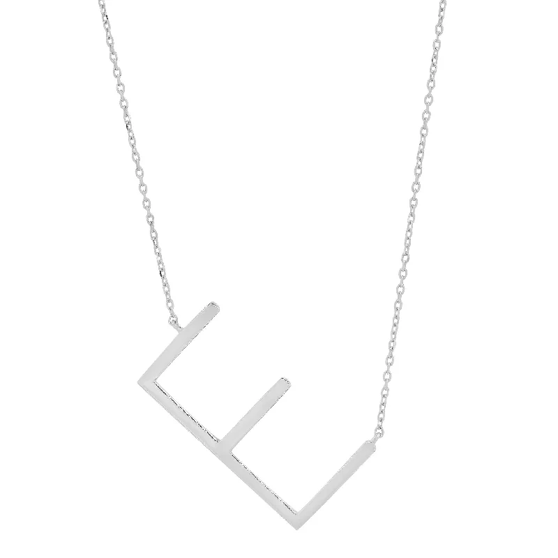 white - letter (e)