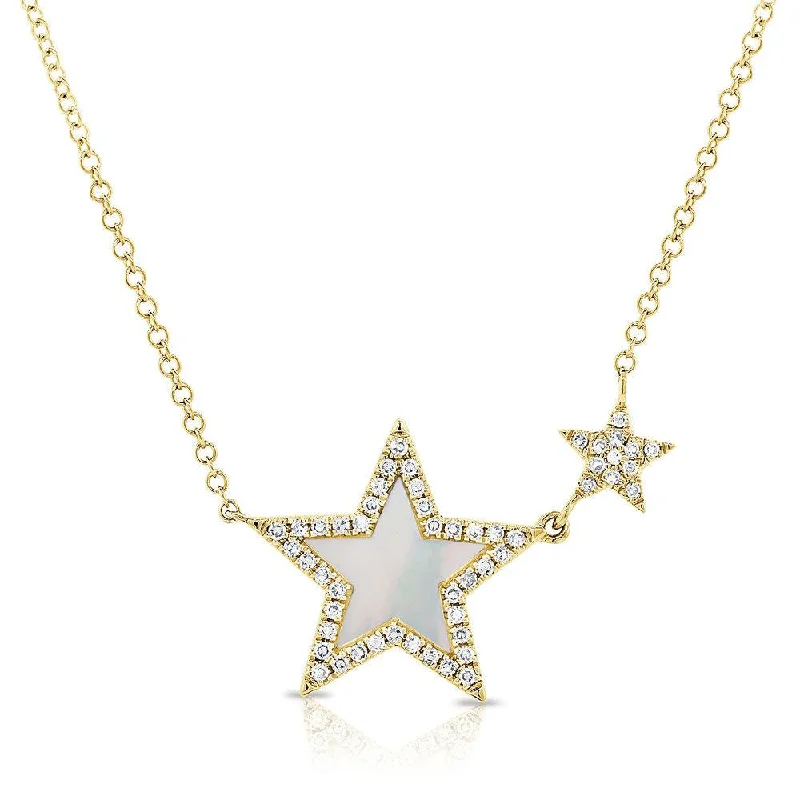 Exclusive Jewelry Bundles At Discounted Prices 14k Gold & Diamond Star Necklace