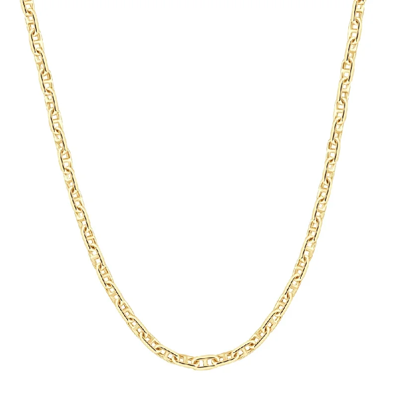 Jewelry Clearance Event – Stock Up Before It's Over 14k Yellow Gold Marine Women's 24" Chain Necklace 22 Grams 5.5mm Thick Jewelry Clearance Event – Stock Up Before It's Over 14k Yellow Gold Marine Women's 24" Chain Necklace 22 Grams 5.5mm Thick