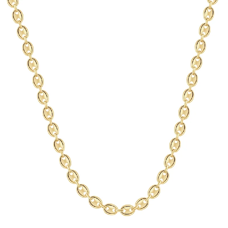 Buy More, Save More On Stunning Jewelry Pieces 14k Yellow Gold Mariner Women's 24" Chain Necklace 22 Grams 7mm Thick Buy More, Save More On Stunning Jewelry Pieces 14k Yellow Gold Mariner Women's 24" Chain Necklace 22 Grams 7mm Thick