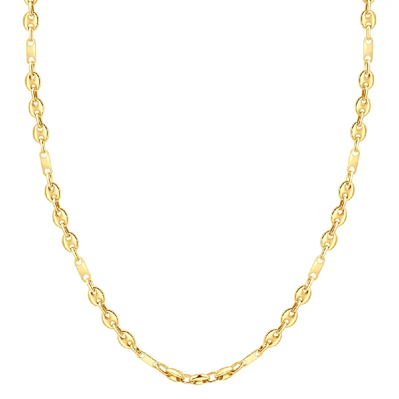 Timeless Jewelry Styles At Wallet-Friendly Prices 14k Yellow Gold Women's 22" Marine Chain Necklace 14.2 Grams 5.5mm Thick Timeless Jewelry Styles At Wallet-Friendly Prices 14k Yellow Gold Women's 22" Marine Chain Necklace 14.2 Grams 5.5mm Thick