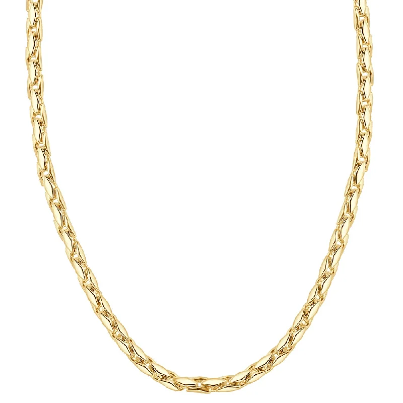Elevate Your Jewelry Collection With Limited-Time Savings 14k Yellow Gold Women's 24" Chain Necklace 28 Grams 4.5mm Thick Elevate Your Jewelry Collection With Limited-Time Savings 14k Yellow Gold Women's 24" Chain Necklace 28 Grams 4.5mm Thick
