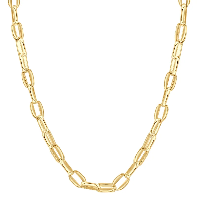 Discover Unique Jewelry With Special Limited-Time Offers 14k Yellow Gold Women's 24" Chain Necklace 34 Grams 8mm Thick Discover Unique Jewelry With Special Limited-Time Offers 14k Yellow Gold Women's 24" Chain Necklace 34 Grams 8mm Thick