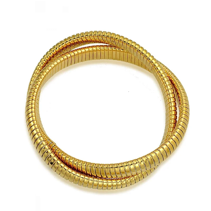 Flash Sale On Stunning Jewelry – Limited Stock Available 18k Gold Interlocking Bracelet Flash Sale On Stunning Jewelry – Limited Stock Available 18k Gold Interlocking Bracelet