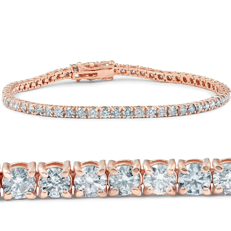 Bestselling Jewelry At Special Promotional Rates 4.35 ct Diamond Tennis Bracelet 14K Rose Gold 7" Bestselling Jewelry At Special Promotional Rates 4.35 ct Diamond Tennis Bracelet 14K Rose Gold 7"