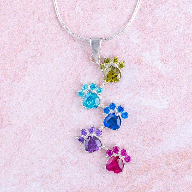 Jewelry Flash Sale – Stylish Designs At Unbeatable Rates Rainbow of Paws Sterling Necklace Jewelry Flash Sale – Stylish Designs At Unbeatable Rates Rainbow of Paws Sterling Necklace