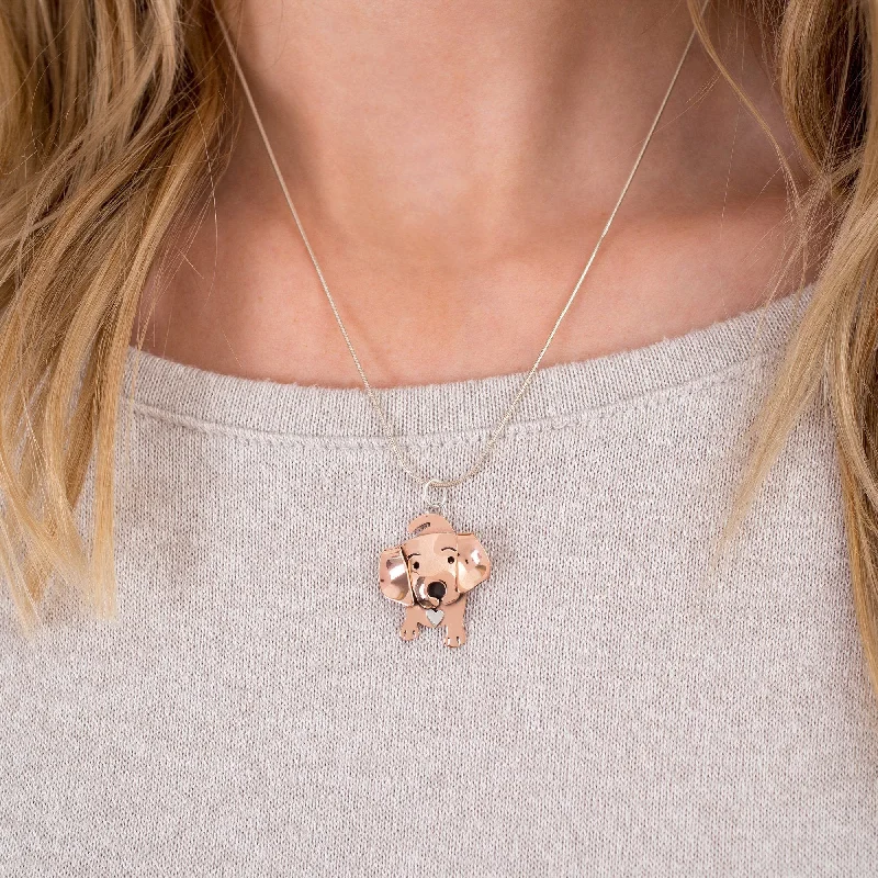 Once-A-Year Jewelry Sale – Grab Your Favorites Now Darling Dog Mixed Metal Necklace
