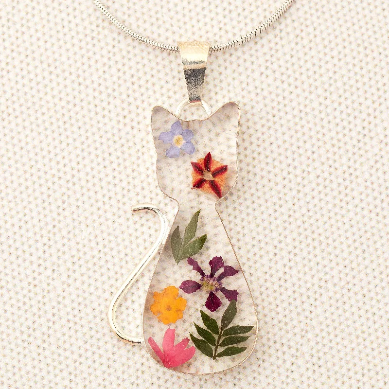 Flash Sale On Stunning Jewelry – Limited Stock Available Real Flowers & Sterling Cat Necklace Flash Sale On Stunning Jewelry – Limited Stock Available Real Flowers & Sterling Cat Necklace