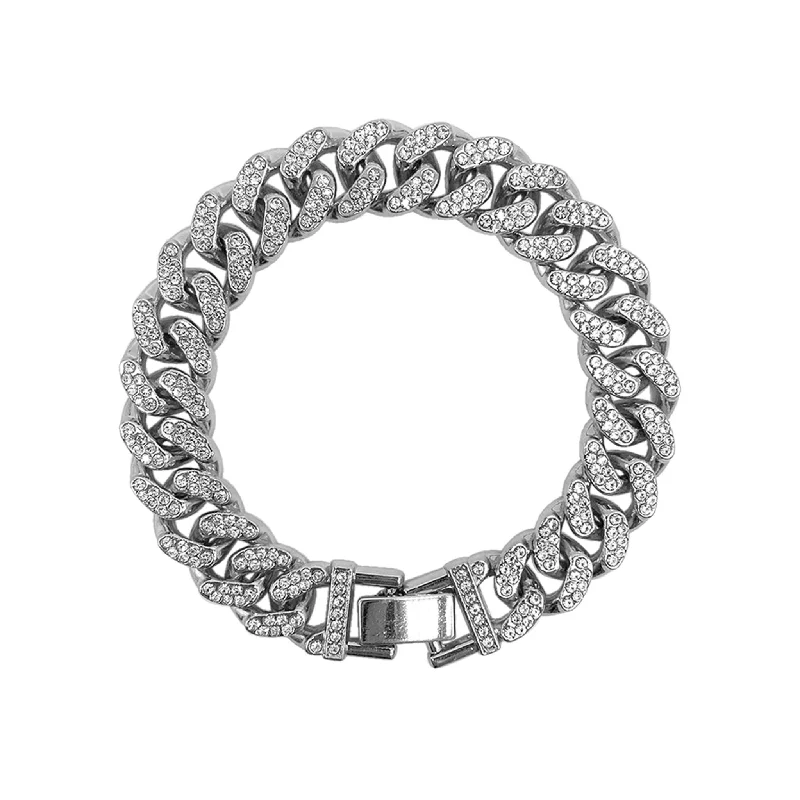 Best-Selling Jewelry Now Available At Special Deals Adornia Flat Curb CZ Chain Bracelet silver Best-Selling Jewelry Now Available At Special Deals Adornia Flat Curb CZ Chain Bracelet silver
