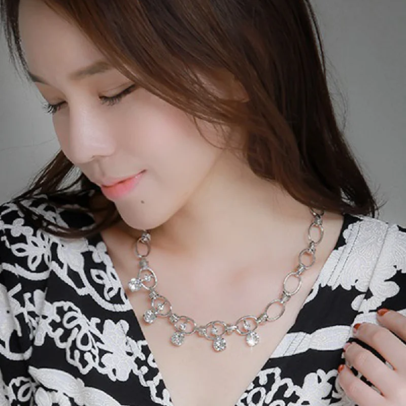Personalized Jewelry Sale – Meaningful Gifts At Great Prices Alana Silver Chain Crystals Necklace Personalized Jewelry Sale – Meaningful Gifts At Great Prices Alana Silver Chain Crystals Necklace