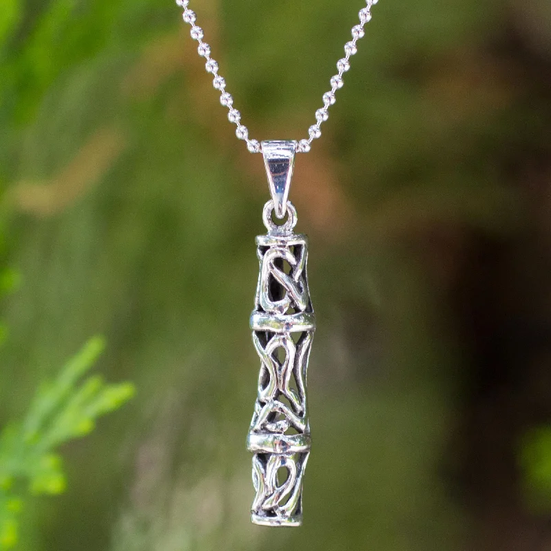 Trending Jewelry Styles Now At Limited-Time Discounts Bamboo Filigree Sterling Silver Necklace Trending Jewelry Styles Now At Limited-Time Discounts Bamboo Filigree Sterling Silver Necklace