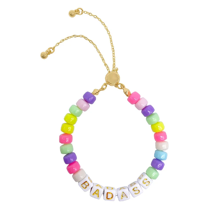 Jewelry Clearance Sale – Final Reductions Color Bead "Badass" Bracelet