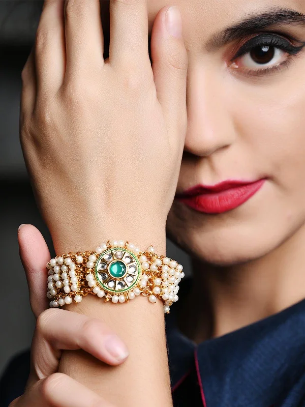 Shop Fine Jewelry With Amazing Deals Odette Women Cultured White Pearl And Green Rhinestone Bracelet Shop Fine Jewelry With Amazing Deals Odette Women Cultured White Pearl And Green Rhinestone Bracelet