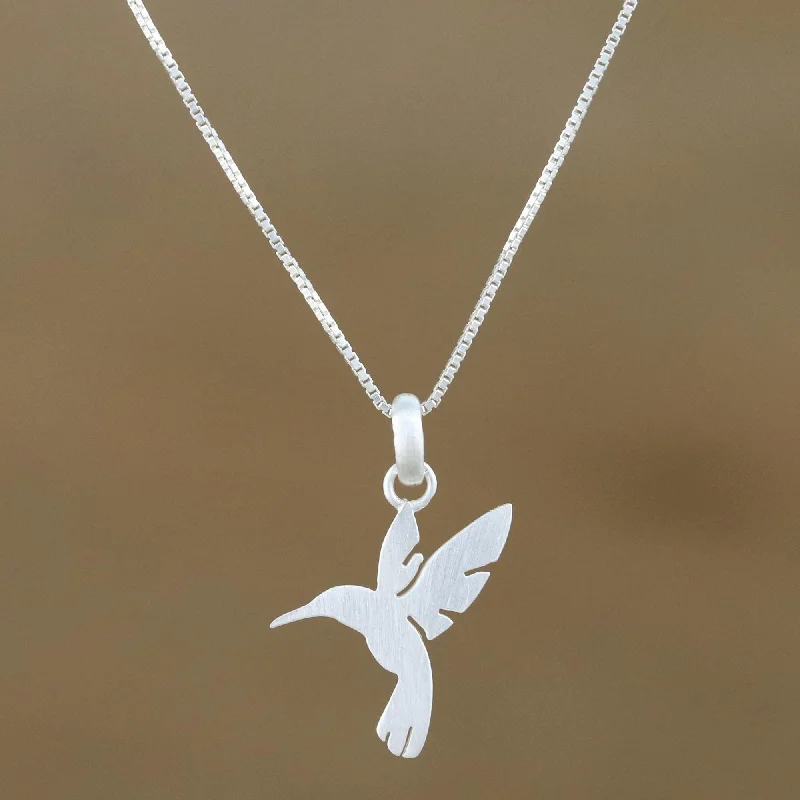 Celebrate With Sparkle – Jewelry Sale Now Live Fluttering Hummingbird Sterling Silver Hummingbird Pendant Necklace from Thailand Celebrate With Sparkle – Jewelry Sale Now Live Fluttering Hummingbird Sterling Silver Hummingbird Pendant Necklace from Thailand