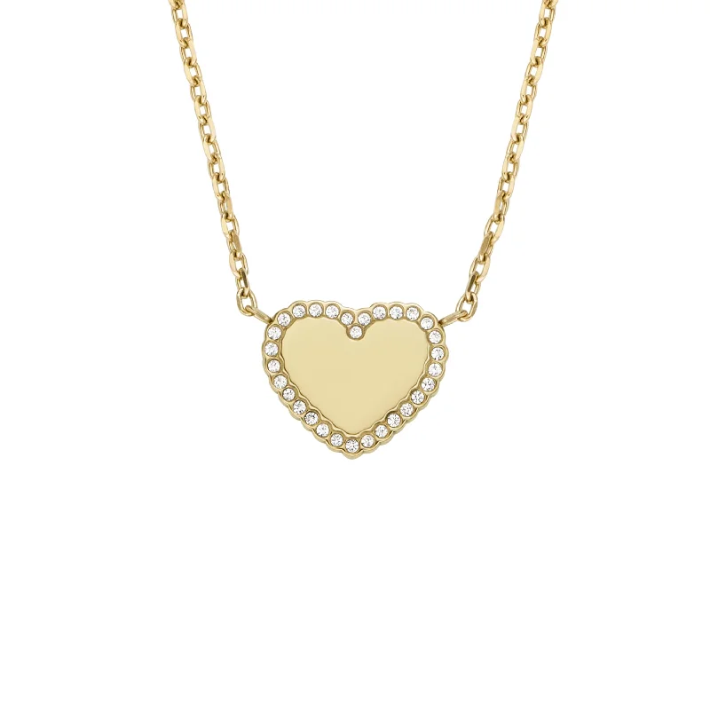 Once-A-Year Jewelry Deals – Shop Before They’Re Gone Fossil Women's Gold-Tone Stainless Steel Pendant Necklace Once-A-Year Jewelry Deals – Shop Before They’Re Gone Fossil Women's Gold-Tone Stainless Steel Pendant Necklace