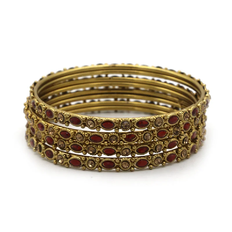 Personalized Jewelry Sale – Unique Pieces At Great Prices Gold Bangles Designs For Women's - Maroon Personalized Jewelry Sale – Unique Pieces At Great Prices Gold Bangles Designs For Women's - Maroon