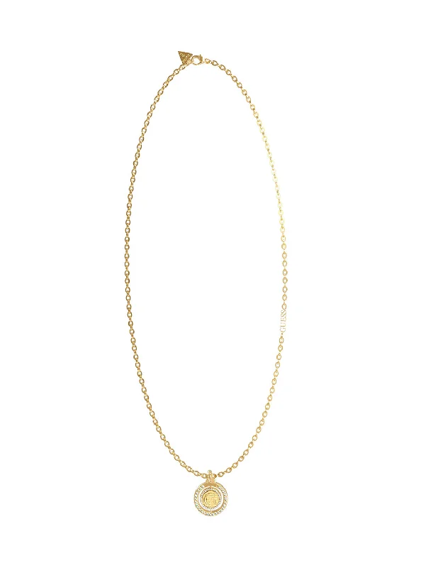 Limited-Stock Jewelry Sale – Once It's Gone, It's Gone Gold Crystal Eternelle Coin Necklace Limited-Stock Jewelry Sale – Once It's Gone, It's Gone Gold Crystal Eternelle Coin Necklace