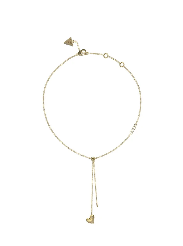 Last Chance To Grab Your Favorite Jewelry At A Discount Gold Fluid Hearts Logo Necklace Last Chance To Grab Your Favorite Jewelry At A Discount Gold Fluid Hearts Logo Necklace