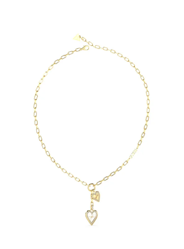 Sparkle More For Less – Jewelry Sale Happening Now Gold Love Me Tender White Heart Necklace Sparkle More For Less – Jewelry Sale Happening Now Gold Love Me Tender White Heart Necklace