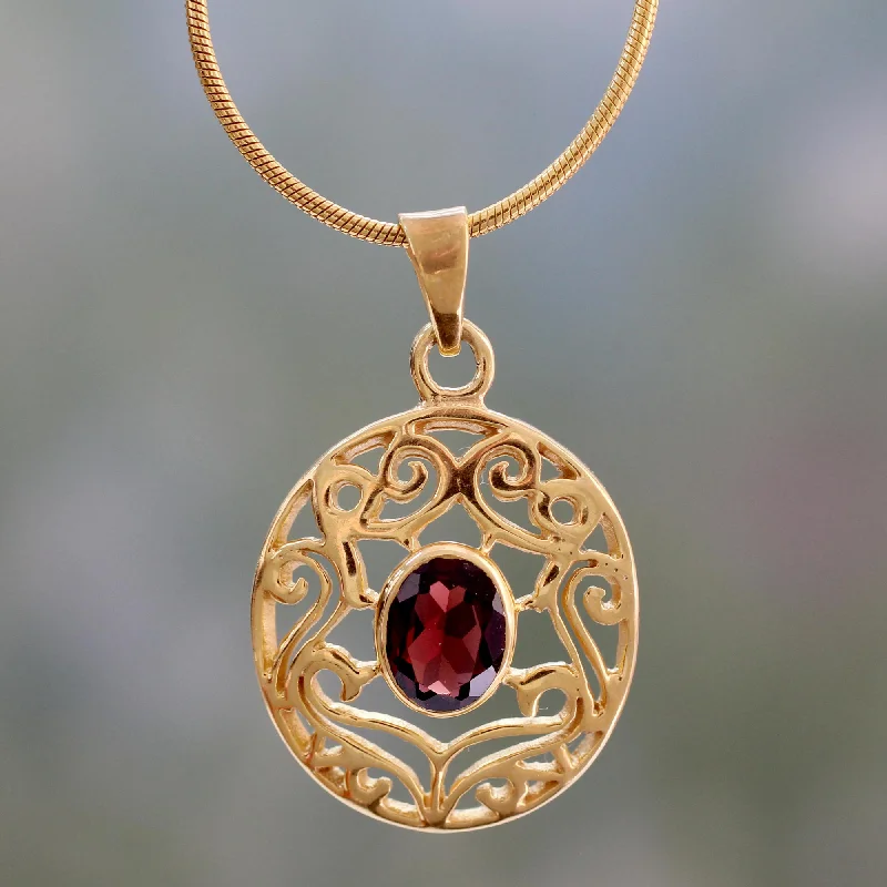 Flash Sale On Elegant Jewelry – Don't Miss Out Golden Goddess Handcrafted Vermeil and Garnet Necklace Golden Jewelry Flash Sale On Elegant Jewelry – Don't Miss Out Golden Goddess Handcrafted Vermeil and Garnet Necklace Golden Jewelry