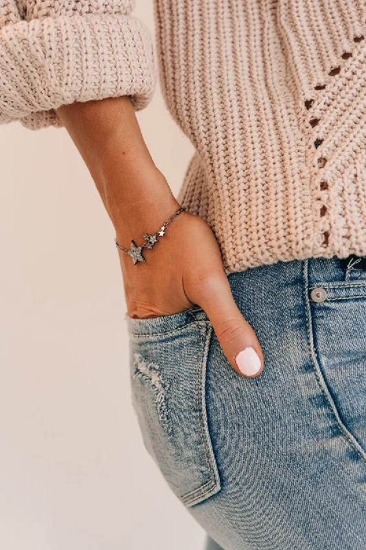 Timeless Jewelry Styles At Wallet-Friendly Prices It's Written In The Stars Adjustable Bracelet (Gunmetal Silver) Timeless Jewelry Styles At Wallet-Friendly Prices It's Written In The Stars Adjustable Bracelet (Gunmetal Silver)