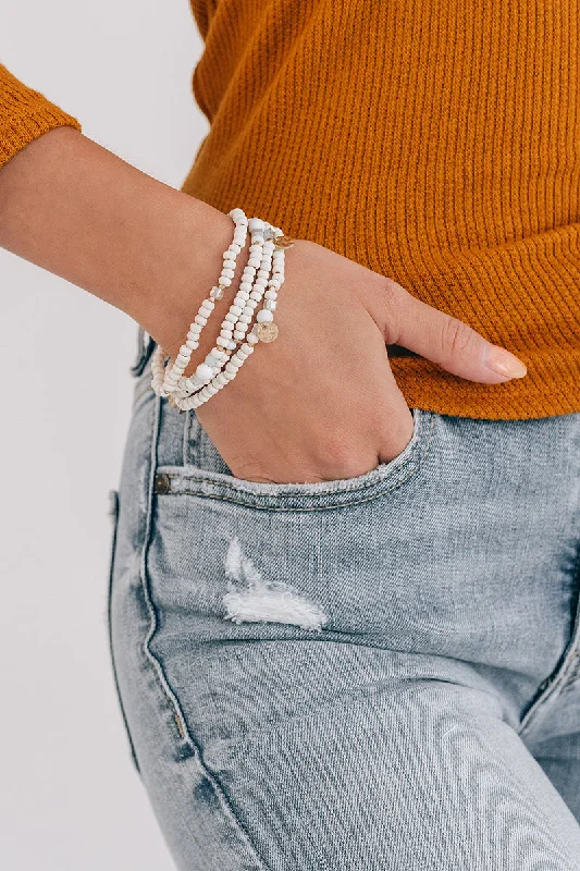 Jewelry Clearance Event – Stock Up Before It's Over Make Me Want To Bracelet Set (Ivory) Jewelry Clearance Event – Stock Up Before It's Over Make Me Want To Bracelet Set (Ivory)
