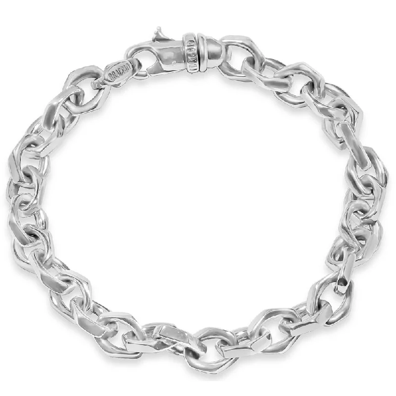 Luxury Jewelry Clearance – Shop Premium Styles Now Men's 14k Gold (34gram) or Platinum (54gram) 8.5mm Link Bracelet 8.5" Luxury Jewelry Clearance – Shop Premium Styles Now Men's 14k Gold (34gram) or Platinum (54gram) 8.5mm Link Bracelet 8.5"