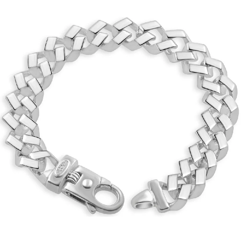 Timeless Elegance At Unbelievable Discounts Men's 14k Gold (80gram) or Platinum (150gram) 14mm Link Bracelet 9.25" Timeless Elegance At Unbelievable Discounts Men's 14k Gold (80gram) or Platinum (150gram) 14mm Link Bracelet 9.25"