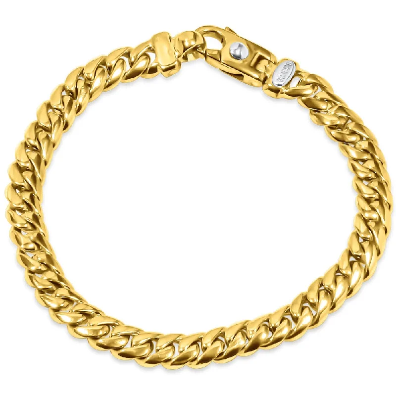 Buy More, Save More On Stunning Jewelry Pieces Men's Cuban Link 14k Gold (43gram) or Platinum (69gram) 7.5mm Bracelet 8.5" Buy More, Save More On Stunning Jewelry Pieces Men's Cuban Link 14k Gold (43gram) or Platinum (69gram) 7.5mm Bracelet 8.5"