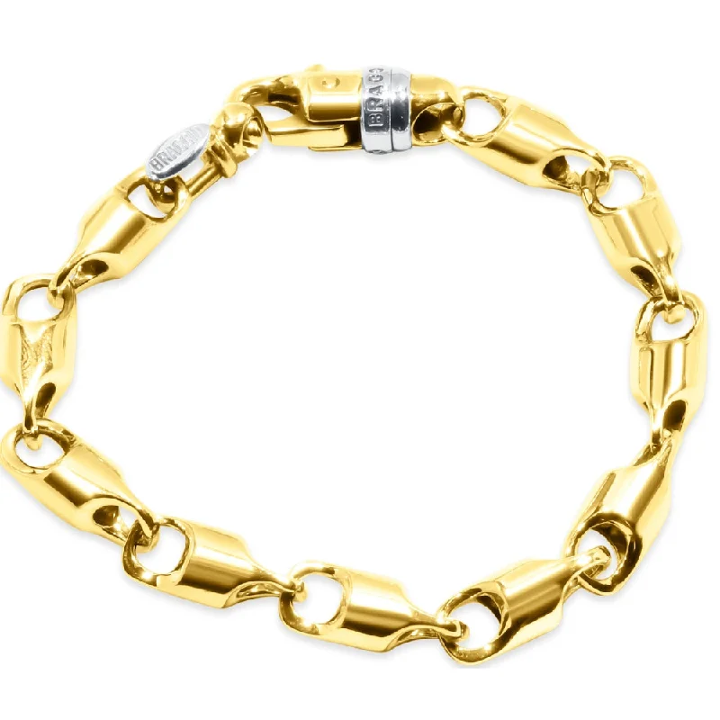 Dazzling Deals On Necklaces, Bracelets, And More Men's Link 14k Gold (42gram) or Platinum (68gram) 8mm Bracelet 8.5" Dazzling Deals On Necklaces, Bracelets, And More Men's Link 14k Gold (42gram) or Platinum (68gram) 8mm Bracelet 8.5"