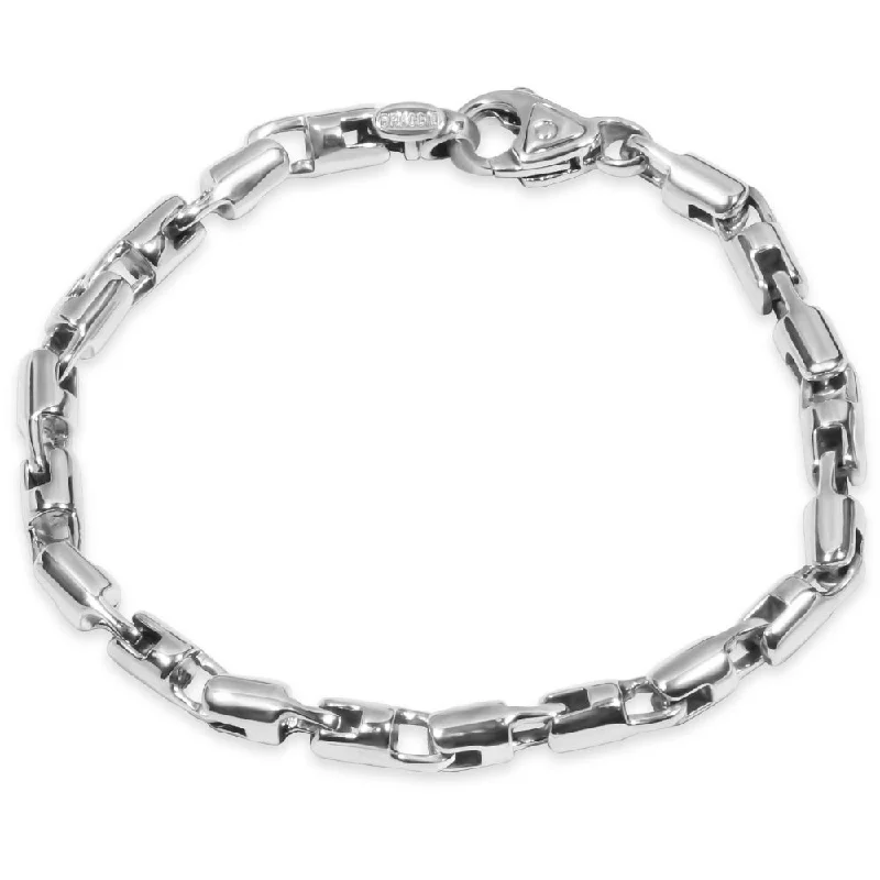 Timeless Elegance, Temporary Discounts – Act Fast Men's Link 14k Gold (46gram) or Platinum (74gram) 5.5mm Byzantine Bracelet 8.5" Timeless Elegance, Temporary Discounts – Act Fast Men's Link 14k Gold (46gram) or Platinum (74gram) 5.5mm Byzantine Bracelet 8.5"