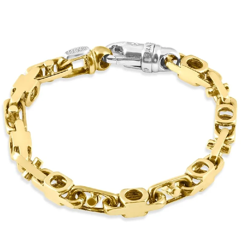 Limited-Stock Jewelry Sale – Shop Before It's Gone Men's Marine 14k Gold (41gram) or Platinum (66gram) 7mm Link Bracelet 8" Limited-Stock Jewelry Sale – Shop Before It's Gone Men's Marine 14k Gold (41gram) or Platinum (66gram) 7mm Link Bracelet 8"
