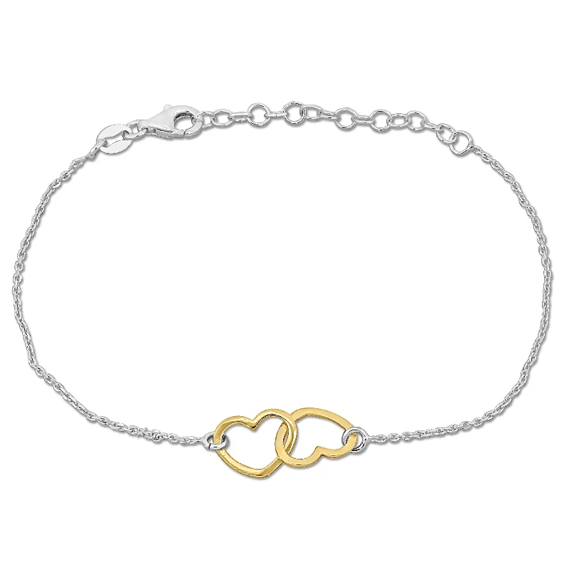 Holiday Jewelry Sale – Perfect Gifts At The Best Prices Mimi & Max Double Yellow Heart Charm Bracelet in Sterling Silver -7+1 in. Holiday Jewelry Sale – Perfect Gifts At The Best Prices Mimi & Max Double Yellow Heart Charm Bracelet in Sterling Silver -7+1 in.