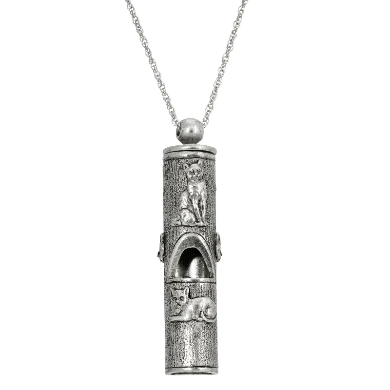 Discover Unique Jewelry With Special Limited-Time Offers 1928 Jewelry® Pewter Cat Whistle 30 In. Discover Unique Jewelry With Special Limited-Time Offers 1928 Jewelry® Pewter Cat Whistle 30 In.