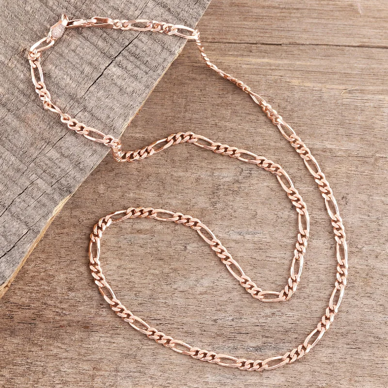 Unlock Unbeatable Jewelry Deals Before They’Re Gone Shimmering Flair Rose Gold Plated Sterling Silver Chain Necklace (3mm) Unlock Unbeatable Jewelry Deals Before They’Re Gone Shimmering Flair Rose Gold Plated Sterling Silver Chain Necklace (3mm)