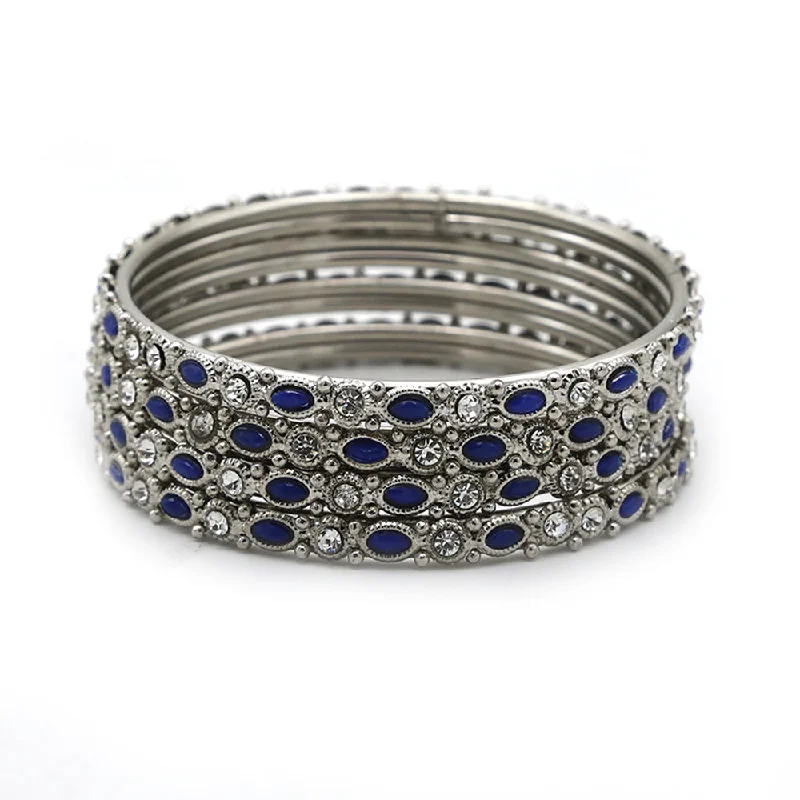 Bestselling Jewelry Now On Sale – Elevate Your Look Silver Bangles & Bracelets for Women's - Blue Bestselling Jewelry Now On Sale – Elevate Your Look Silver Bangles & Bracelets for Women's - Blue